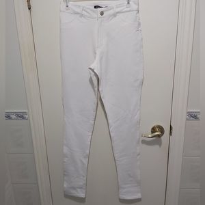 🤯 2/$15 Onix white cotton stretchy pants